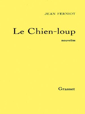 cover image of Le chien-loup